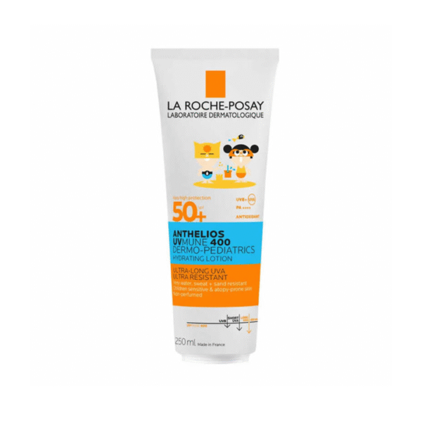 La-Roche-Posay-Anthelios-Dermo-pediatrics-Lait-UVMUNE-400-spf50-250ml-1-600x600